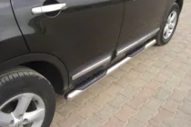 Nissan Qashqai 2010–2014 Sidorör (2 st, rostfritt) foto 3