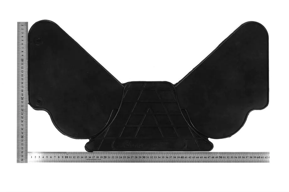 Skoda Octavia II A5 2010–2013 Bakre tunnelmatta (Stingray Premium) Image