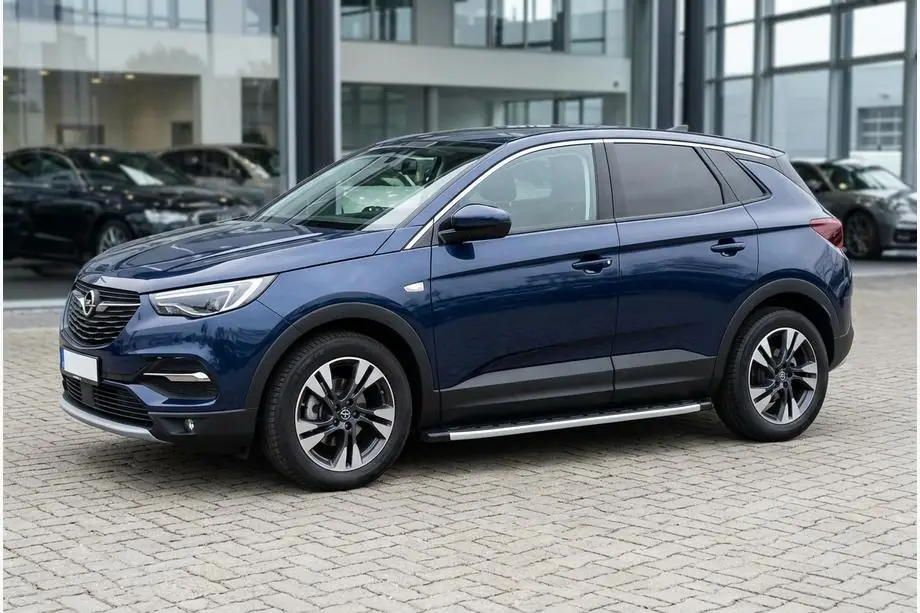 Opel Grandland X 2017– Sidosteg Fullmond (2 st, aluminium) Image