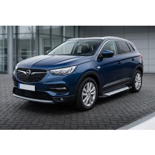 Sidosteg Allmond Grey (2 st, aluminium) Opel Grandland X 2017– foto 1