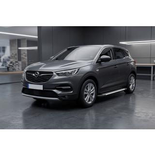 Sidosteg Line (2 st, aluminium) Opel Grandland X 2017– foto 1