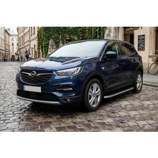 Sidosteg Tayga Grey (2 st, aluminium) Opel Grandland X 2017– foto 1