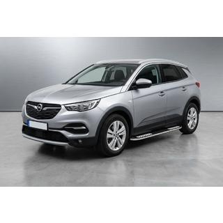 Sidosteg Tayga V2 (2 st, aluminium) Opel Grandland X 2017– foto 1