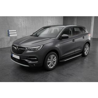 Sidosteg Bosphore Grey (2 st, aluminium) Opel Grandland X 2017– foto 1