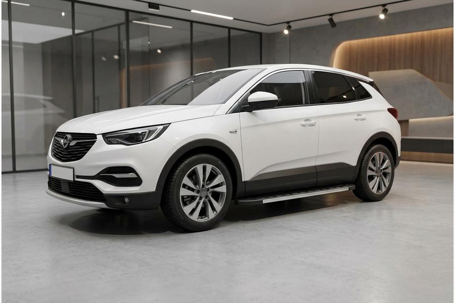 Opel Grandland X 2017– Sidosteg Duru (2 st, aluminium) Image