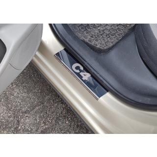 Carmos instegslister (rostfritt stål) Citroen C-4 2004–2010 foto 4