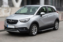 Opel Crossland X 2017–2024 Sidosteg Duru (2 st, aluminium) foto 1
