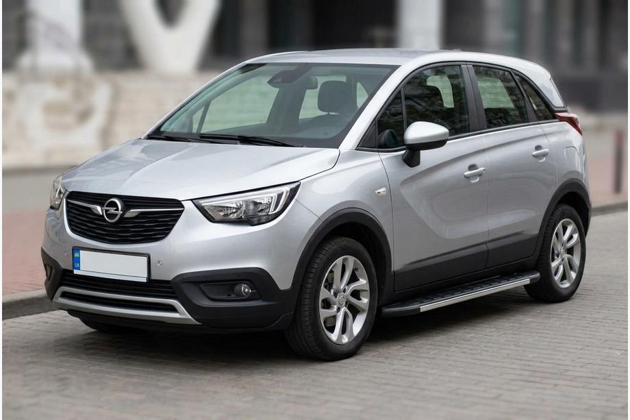 Opel Crossland X 2017–2024 Sidosteg Duru (2 st, aluminium) Image