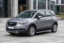Opel Crossland X 2017–2024 Sidosteg Maydos V1 (2 st, aluminium / rostfritt) foto 1