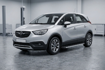 Opel Crossland X 2017–2024 Sidosteg Maya V1 (2 st, aluminium) foto 1