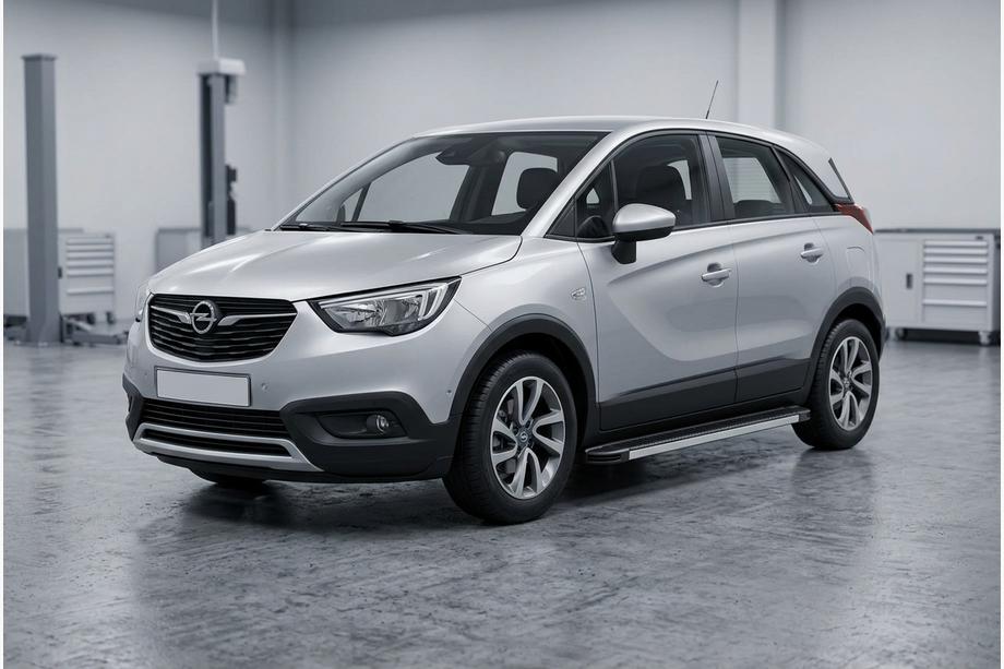 Opel Crossland X 2017–2024 Sidosteg Maya V1 (2 st, aluminium) Image