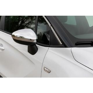Spegelkåpor (2 st, rostfritt stål) Opel Crossland X 2017–2024 foto 1