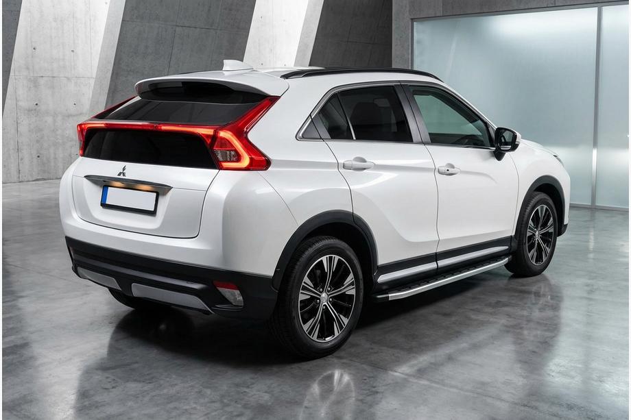 Mitsubishi Eclipse Cross 2017– Sidosteg Fullmond (2 st, aluminium) Image