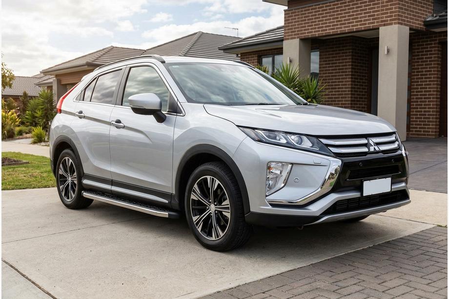 Mitsubishi Eclipse Cross 2017– Sidosteg BlackLine (2 st, aluminium) Image