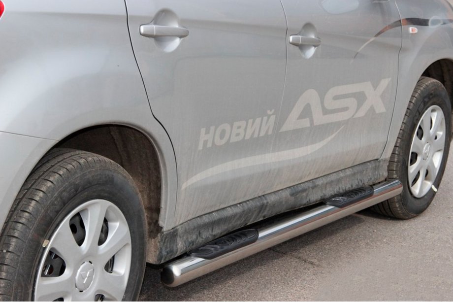 Mitsubishi Eclipse Cross 2017– Sidorör BB002 (2 st, rostfritt) Image