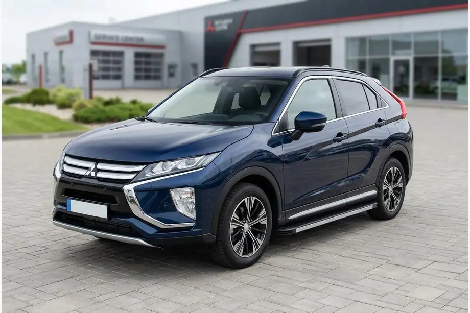 Mitsubishi Eclipse Cross 2017– Sidosteg Maya V1 (2 st, aluminium) Image