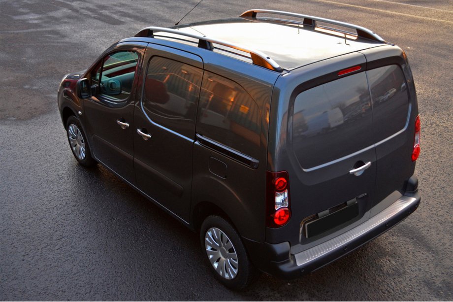 Citroen Berlingo 2008–2018 Takrails Skyport (matt grå) Foto 5