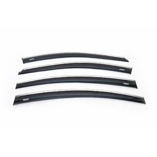 Vindavvisare för sidorutor med kromlist SD (4 st, Niken) Chevrolet Cruze 2009–2015 foto 2
