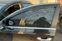 Volkswagen Passat B7 2012–2015 Vindavvisare med kromlist SD (4 st, EU, HIC) foto 7