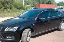 Volkswagen Passat B7 2012–2015 Vindavvisare med kromlist SD (4 st, EU, HIC) foto 8