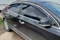 Volkswagen Passat B7 2012–2015 Vindavvisare med kromlist SD (4 st, EU, HIC) foto 1