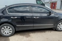 Volkswagen Passat B7 2012–2015 Vindavvisare med kromlist SD (4 st, EU, HIC) foto 3