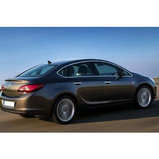 Komplett fönsterlist-set (Sedan, 12 st, rostfritt stål) Opel Astra J 2009–2015 foto 1