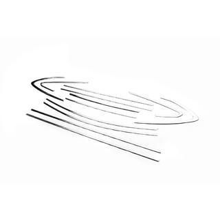 Komplett fönsterlist-set (Sedan, 12 st, rostfritt stål) Opel Astra J 2009–2015 foto 3