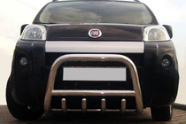 Peugeot Bipper 2008–2017 Frontbåge QT006 (rostfritt stål) foto 1