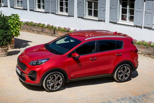 Uppdaterade crossovermodellen KIA Sportage