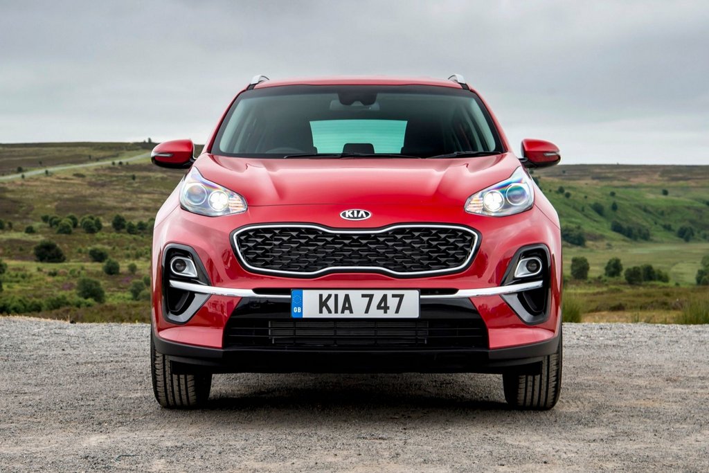 Uppdaterade crossovermodellen KIA Sportage