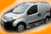 Peugeot Bipper 2008–2017 Sidorör (2 st, rostfritt stål) foto 2