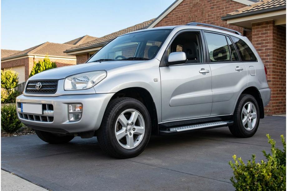 Toyota Rav 4 2001–2005 Sidosteg Allmond (2 st, aluminium) Image