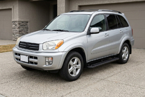 Toyota Rav 4 2001–2005 Sidosteg Allmond Black (2 st, aluminium) foto 1