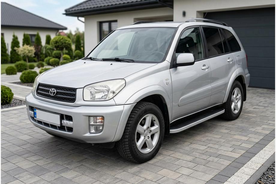 Toyota Rav 4 2001–2005 Sidosteg Tayga (2 st, aluminium) Image