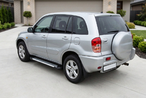 Toyota Rav 4 2001–2005 Sidosteg Line (2 st, aluminium) foto 1