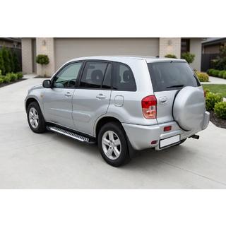 Sidosteg Line (2 st, aluminium) Toyota Rav 4 2001–2005 foto 1