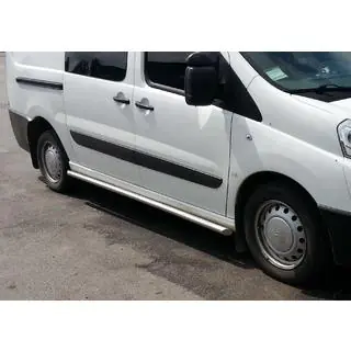 Sidorör (2 st, rostfritt stål) Peugeot Expert 2007–2016 foto 1