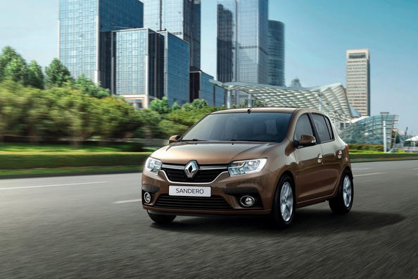 Renault Sandero i andra generationen: halvkombi