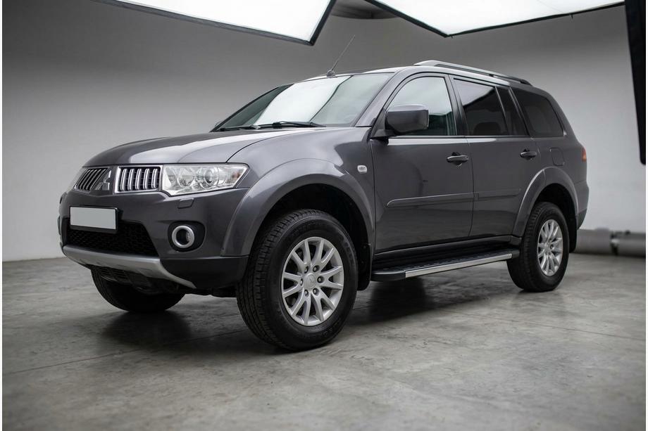 Mitsubishi Pajero Sport 2008–2015 Sidosteg Duru (2 st, aluminium) Image