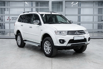 Mitsubishi Pajero Sport 2008–2015 Sidosteg Maya V2 (2 st, aluminium) foto 1