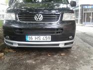 Volkswagen T5 Transporter 2003–2010 Främre nedre ABT frontläpp med canards (för lackering) foto 5
