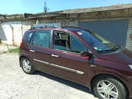 Renault Scenic/Grand 2003–2009 Takrails, svarta (2 st) Lång version (Grande) foto 3