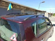 Renault Scenic/Grand 2003–2009 Takrails, svarta (2 st) Lång version (Grande) foto 6