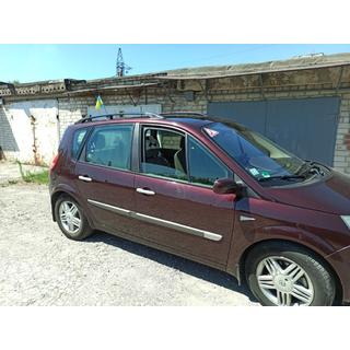 Takrails, svarta (2 st) Renault Scenic/Grand 2003–2009 foto 3