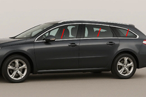 Peugeot 508 2010–2018 Nedre fönsterlister (SW, rostfritt stål) foto 1