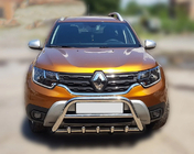 Renault Duster 2018–2024 Frontbåge utan text WT003 (rostfritt stål) foto 8