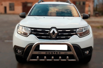 Renault Duster 2018–2024 Frontbåge (bullbar) med texten WT004 (rostfritt stål) foto 1