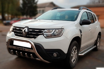Renault Duster 2018–2024 Frontbåge (bullbar) med texten WT004 (rostfritt stål) foto 2