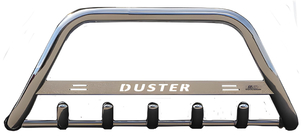 Dacia Duster 2018–2024 Frontbåge (bullbar) med texten WT004 (rostfritt stål) foto 5